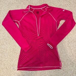 Nike Pro Fuchsia Long Sleeve Top